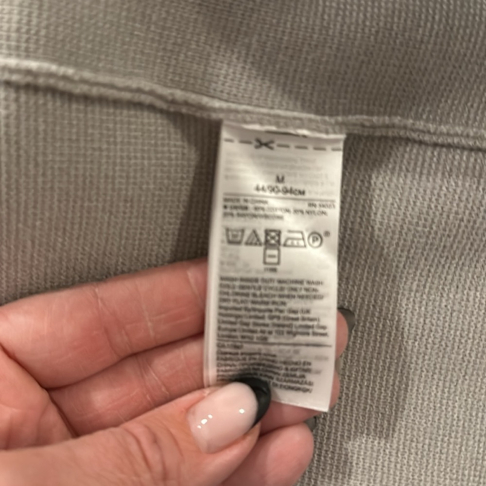 Banana Republic grey knit blazer size M - Picture 4 of 4